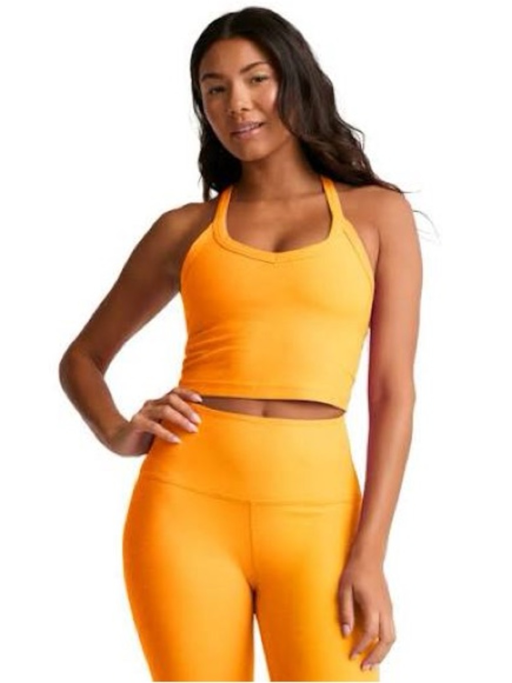 Beyond Yoga Spacedye Set in Mango Pop Heather